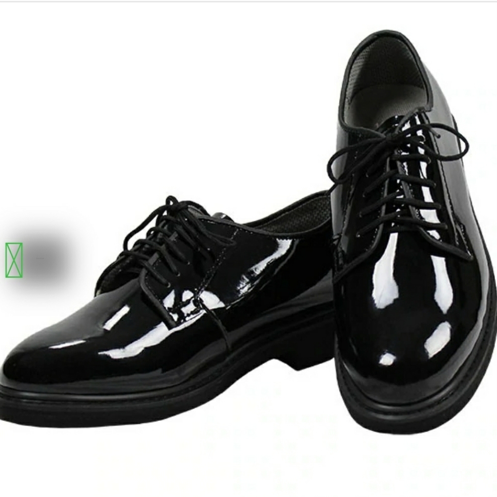 Oxford High Gloss Dress Uniform Shoes